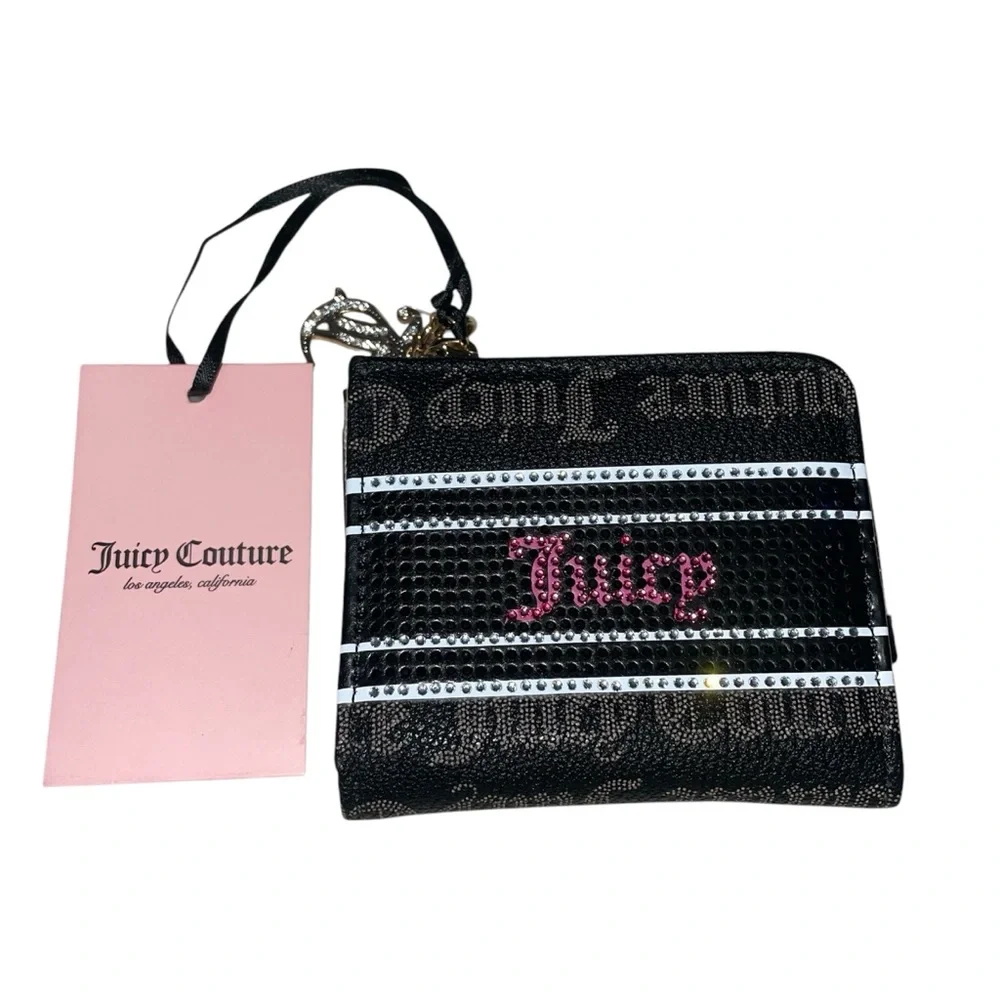 Juicy Couture L Zip Card Case Wallet